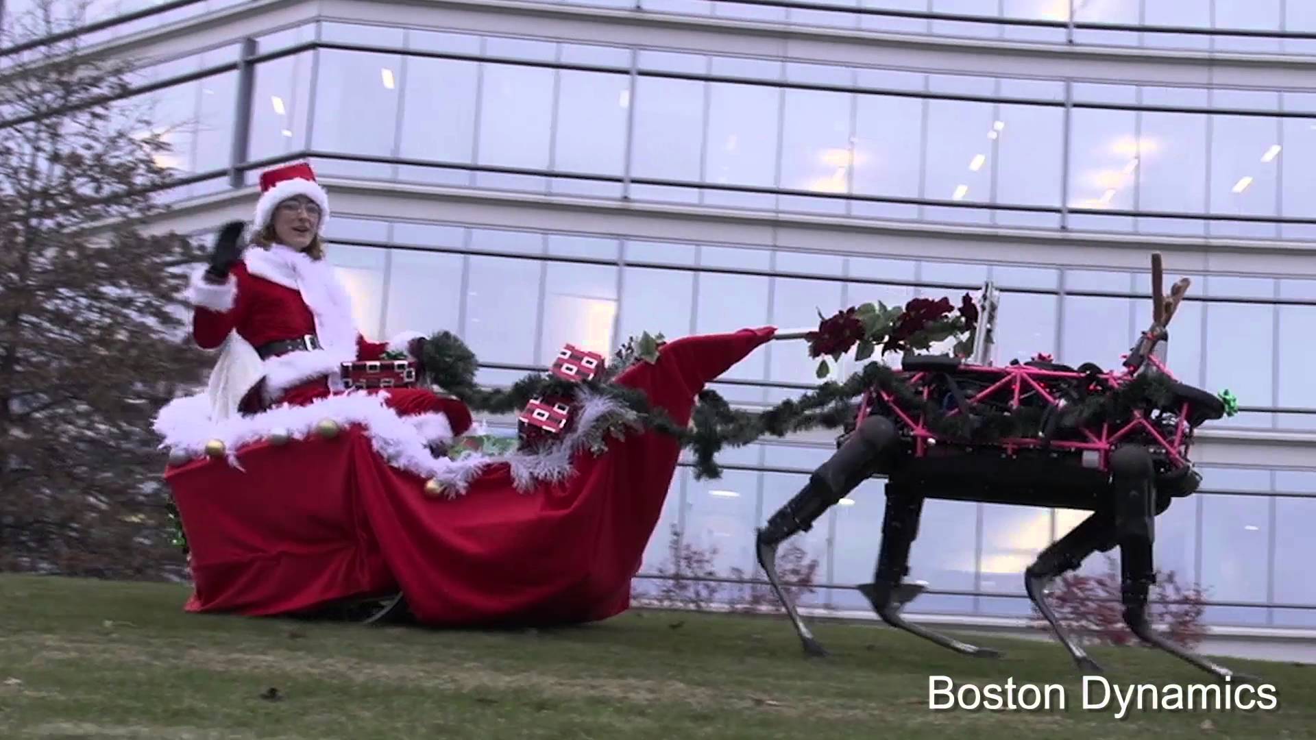 Frohe Festtage von Boston Dynamics