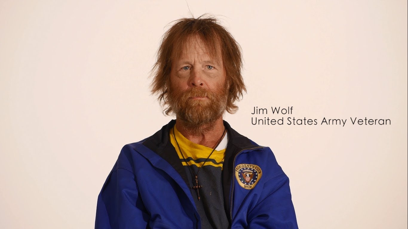 Homeless Veteran Timelapse Transformation