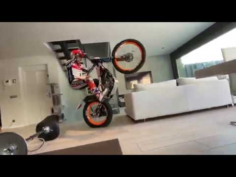 Toni Bou Trial Training: Das beste aus der Quarantäne machen